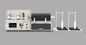 ज्वलनशीलता केबल हलोजन एसिड गैस रिलीज दर क्षैतिज लौ परीक्षण मशीन 220V 50HZ