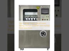 उच्च-वोल्टेज ट्रैकिंग और इरोशन परीक्षण मशीन IEC60587 झुके हुए प्लेन नमूनों के साथ