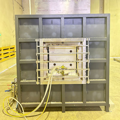 ISO834-1 EN1363-1 अग्निरोधक कोटिंग नमूना अग्नि प्रतिरोध परीक्षण भट्टी परीक्षण मशीन आपूर्ति