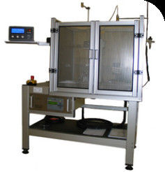 सुरक्षात्मक कपड़े पिघला हुआ धातु छप प्रतिरोध सामग्री परीक्षण मशीन ISO9185