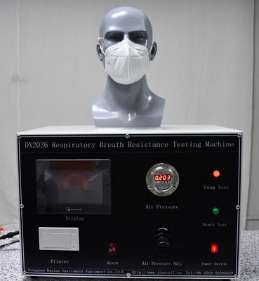 EN149 श्वसन श्वास प्रतिरोध परीक्षण मास्क परीक्षक