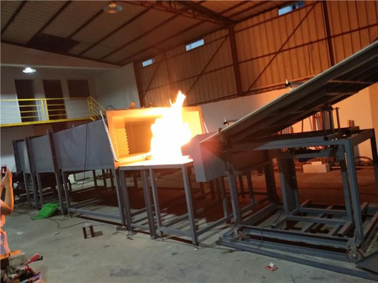 छत सामग्री अग्नि प्रतिरोध प्रदर्शन लौ retardant प्रदर्शन परीक्षण मशीन के लिए फोटोवोल्टिक सेल