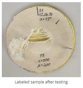 EN17092-1 घर्षण प्रतिरोध परीक्षण मशीन