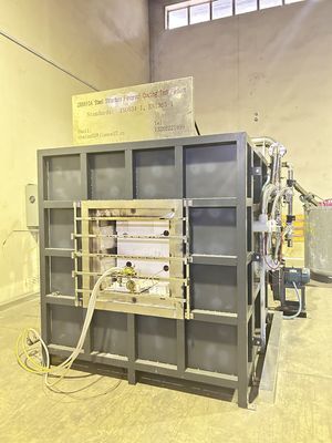 ISO834-1 अग्निरोधक ग्लास स्टील संरचना अग्निरोधक कोटिंग अग्नि परीक्षण भट्ठी