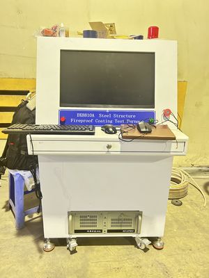 ISO834-1 अग्निरोधक ग्लास स्टील संरचना अग्निरोधक कोटिंग अग्नि परीक्षण भट्ठी