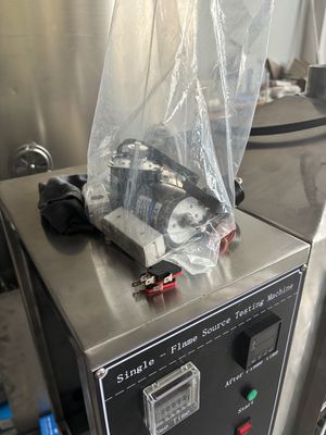 सिरेमिक ऊन सामग्री के लिए छोटे पैमाने पर अग्नि मूल्यांकन भट्ठी परीक्षण मशीन