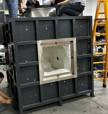 उच्च सटीकता स्टील संरचना अग्निरोधी कोटिंग परीक्षण भट्टी