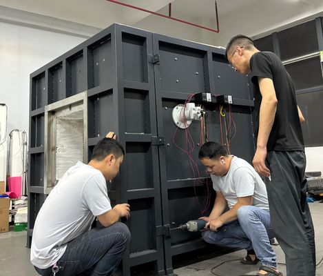 उच्च सटीकता स्टील संरचना अग्निरोधी कोटिंग परीक्षण भट्टी