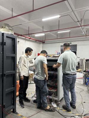 अग्निरोधक कोटिंग नमूना अग्नि प्रतिरोध परीक्षण भट्ठी