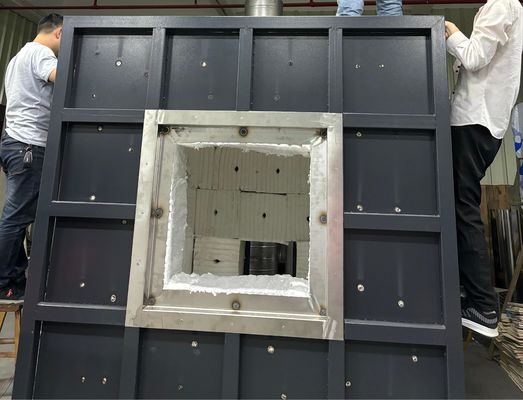 1300C ऑपरेशन तापमान स्टील संरचना अग्निरोधक कोटिंग परीक्षण भट्ठी 2.0 मिमी तार व्यास के साथ