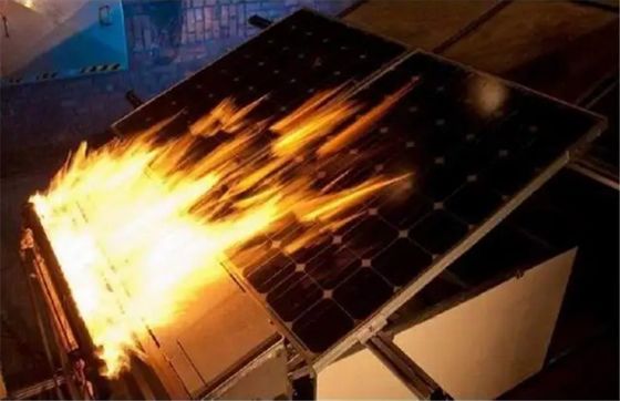 UL790 Lab Test Equipment Fire Tests Of Roof Coverings Flammability Testing Machine For Photovoltaic Panels