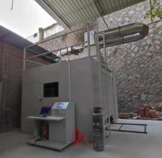बीएस एन 13823 एसबीआई परीक्षण मशीन निर्माण सामग्री के लिए एकल जलने वाली वस्तु परीक्षण उपकरण प्रयोगशाला परीक्षण उपकरण