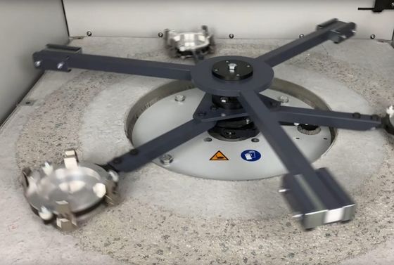 मोटरसाइकिल सुरक्षात्मक वस्त्र DAM Darmstadt घर्षण परीक्षण मशीन हाउस प्रयोगशाला परीक्षण उपकरण