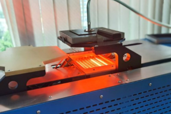 प्रयोगशाला परीक्षण मशीन TPP अग्नि परीक्षण ASTM F2700 के अनुसार