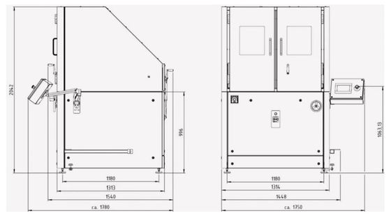 दार्मस्टैट मशीन मोटरसाइकिल सुरक्षा घर्षण परीक्षण उपकरण EN17092-1