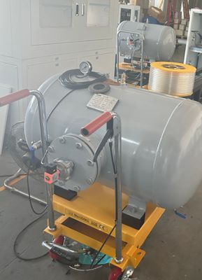 ASTM E1996-2008 निर्माण सामग्री परीक्षण उपकरण मिसाइल प्रभाव प्रतिरोधक तोप