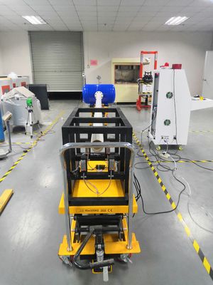 ASTM E1996-2008 निर्माण सामग्री परीक्षण उपकरण मिसाइल प्रभाव प्रतिरोधक तोप