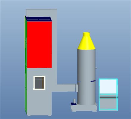 तार और केबल बंडल दहन परीक्षक, लंबवत स्थापित बंडल तार और केबल परीक्षण मशीन