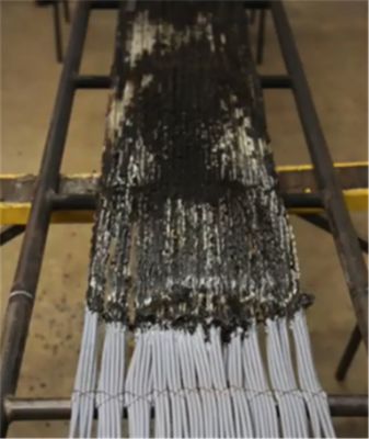 तार और केबल बंडल दहन परीक्षक, लंबवत स्थापित बंडल तार और केबल परीक्षण मशीन