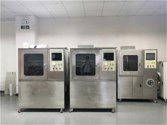 Iec60587 रबर परीक्षण उपकरण ढलान विमान ट्रैकिंग और कटाव परीक्षण मशीन