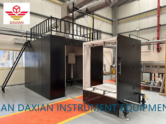 ज्वलनशीलता परीक्षण उपकरण आपूर्तिकर्ता EN 13823 सिंगल बर्निंग आइटम SBI टेस्ट मशीन