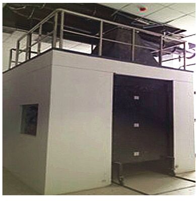 निर्माण सामग्री या उत्पादों के लिए एकल दहन परीक्षक