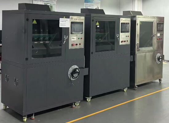 उच्च वोल्टेज रिसाव चिंगारी परीक्षण मशीन सख्ती से GB/T6553-2003 और 1EC60587-1984 के अनुसार डिजाइन और निर्मित है।