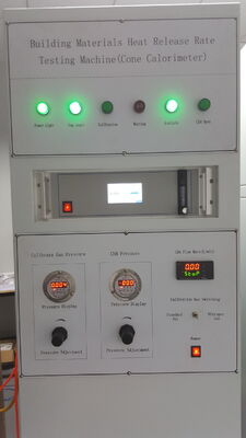 ISO 5660-1 कोन कैलोरीमीटर हीट रिलीज रेट टेस्ट मशीन EN45545-2 रेडियंट पैनल