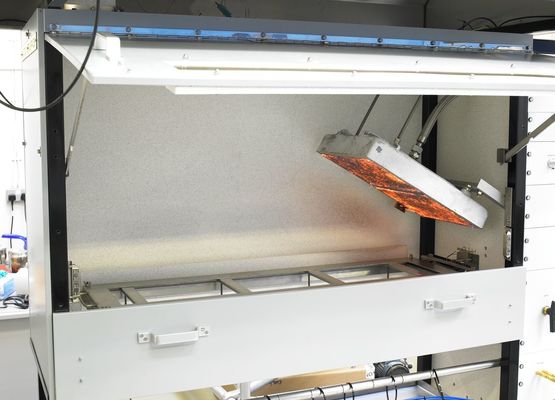 आईएसओ 9239-1 फर्श रेडिएंट हीट फ्लक्स फायर टेस्टिंग उपकरण