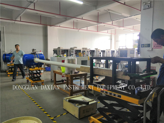 ASTM E1996-2008 निर्माण सामग्री परीक्षण उपकरण मिसाइल प्रभाव प्रतिरोध तोप