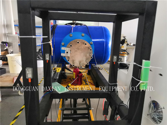 ASTM E1996-2008 निर्माण सामग्री परीक्षण उपकरण मिसाइल प्रभाव प्रतिरोध तोप