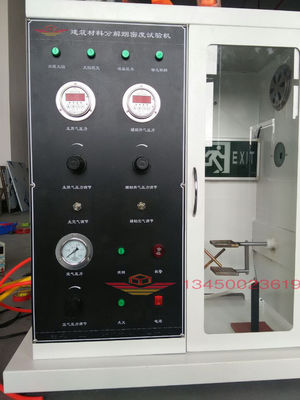 ASTM D2843 मानक DX8426 निर्माण सामग्री अपघटन धुआं घनत्व परीक्षण मशीन