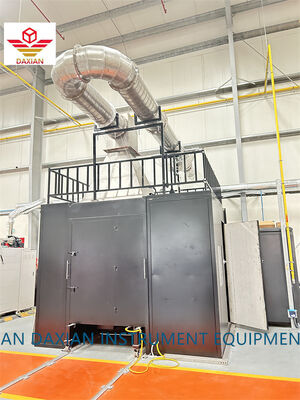 एसबीआई टेस्ट उपकरण EN 13823 सिंगल बर्निंग आइटम लैब फायर टेस्टिंग मशीन