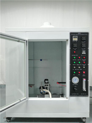 380V UL94 HB सिलिकॉन रबर परीक्षण उपकरण UL बन्सन बर्नर बर्निंग टेस्ट